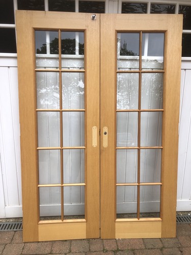 Beautiful solid double doors - double,