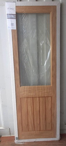 Oak ely clear glazed light - 1,