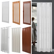 PVC Internal Folding Door Wood