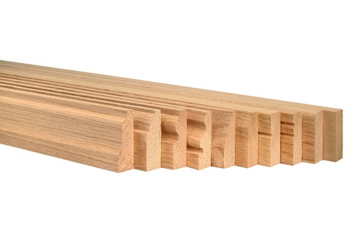 Solid oak architrave - solid,