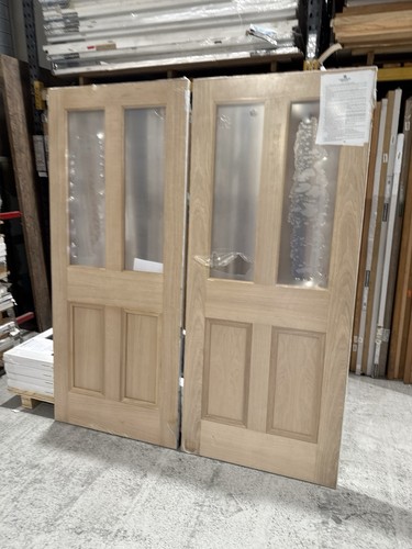 78x33 35mm oak malton - x2, 78x33”