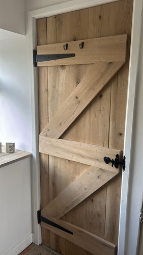 Solid oak cottage doors - solid,