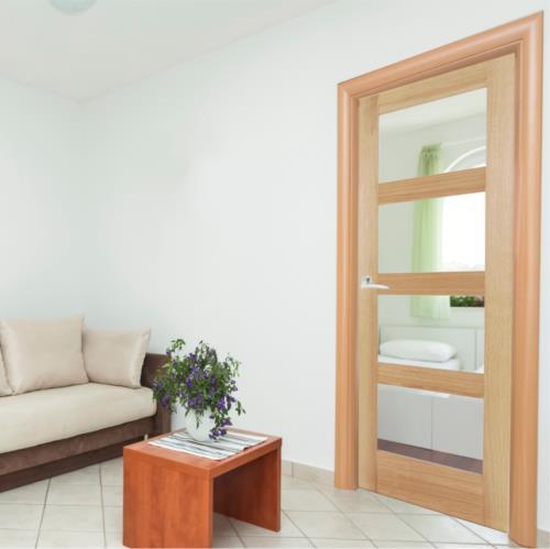 Internal oak door shaker - internal, 4