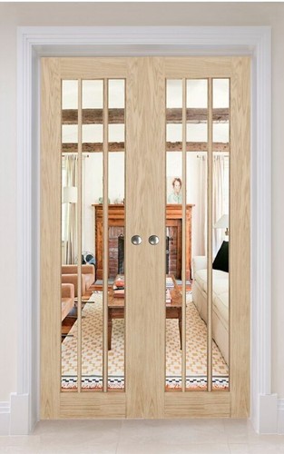 Oak langdale rebated pair - oak,