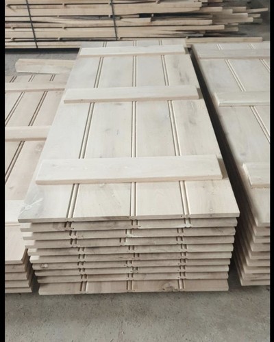 Oak ledge and braced doors - oak,