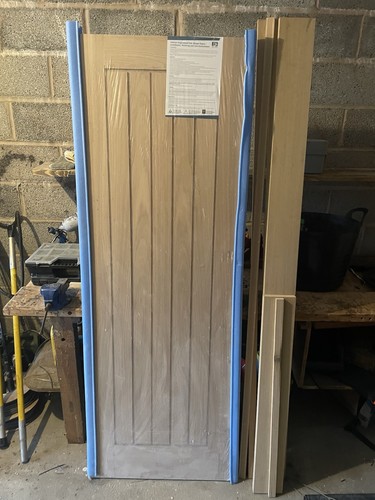 Oak internal door with - with,